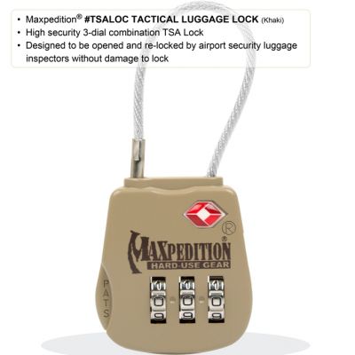 Tactical Luggage Lock