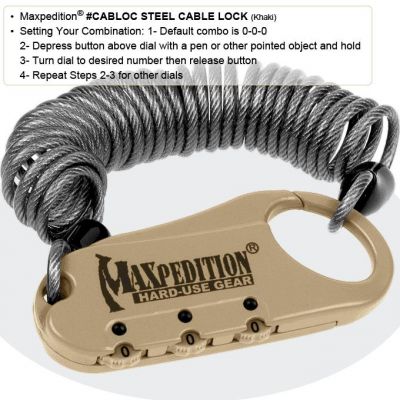 Steel Cable Lock