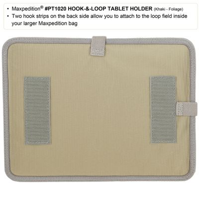 Hook-and-Loop TABLET HOLDER