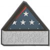 Freedom Is Not Free Patch (SWAT) 7,6cm x 7,1cm