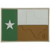 Texas Flag Patch (Arid) 7,6cm x 5,3cm