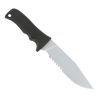 Large Short Clip Point (LSCP2) Fixed Blade Serrated Knife
